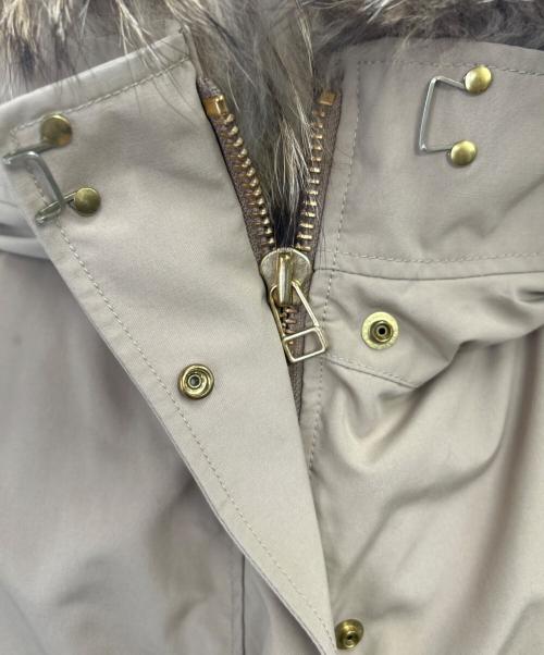 green label relaxing（グリーンレーベルリラクシング）green label relaxing (グリーンレーベルリラクシング) マウンテンダウンコート ベージュ サイズ:Sの古着・服飾アイテム