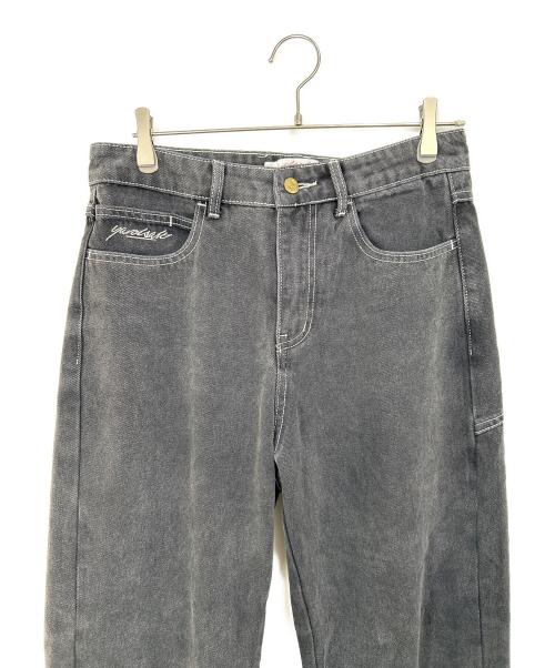 YARDSALE（ヤードセール）YARDSALE (ヤードセール) デニムパンツ ブラック サイズ:Sの古着・服飾アイテム