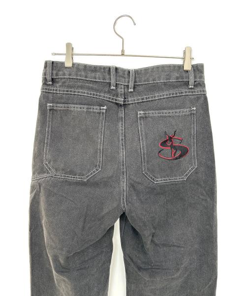 YARDSALE（ヤードセール）YARDSALE (ヤードセール) デニムパンツ ブラック サイズ:Sの古着・服飾アイテム