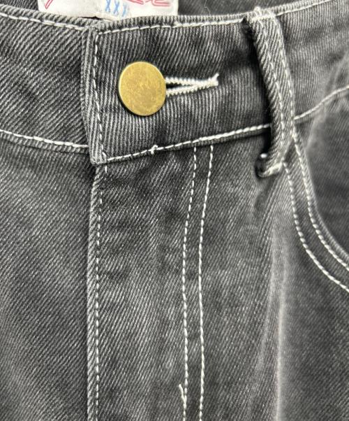 YARDSALE（ヤードセール）YARDSALE (ヤードセール) デニムパンツ ブラック サイズ:Sの古着・服飾アイテム