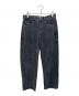 YARDSALE（ヤードセール）の古着「デニムパンツ」｜ブラック