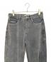中古・古着 YARDSALE (ヤードセール) デニムパンツ ブラック サイズ:S：6000円