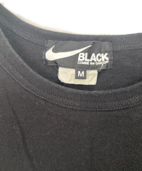 NIKE（ナイキ）NIKE (ナイキ) BLACK COMME des GARCONS (ブラックコムデギャルソン) 半袖カットソー ブラック サイズ:Mの古着・服飾アイテム