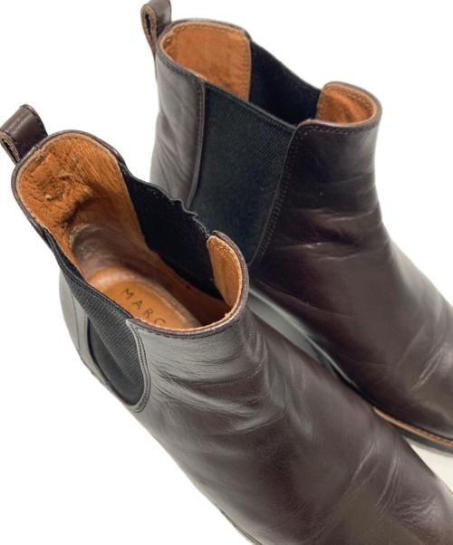 MARGARET HOWELL idea（マーガレット ハウエル アイディア）MARGARET HOWELL idea (マーガレット ハウエル アイディア) サイドゴアブーツ ブラウン サイズ:24cmの古着・服飾アイテム