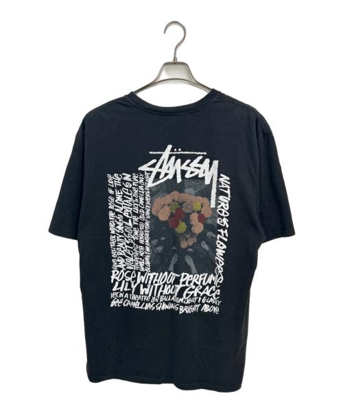 stussy（ステューシー）stussy (ステューシー) 半袖カットソー ブラック サイズ:XLの古着・服飾アイテム