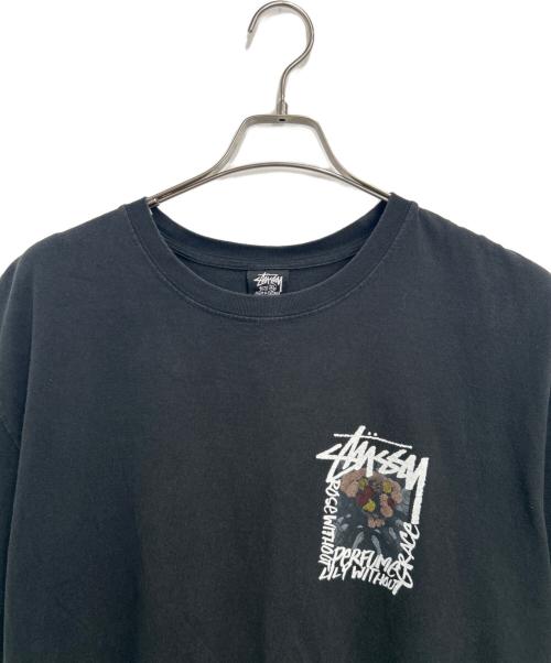 stussy（ステューシー）stussy (ステューシー) 半袖カットソー ブラック サイズ:XLの古着・服飾アイテム