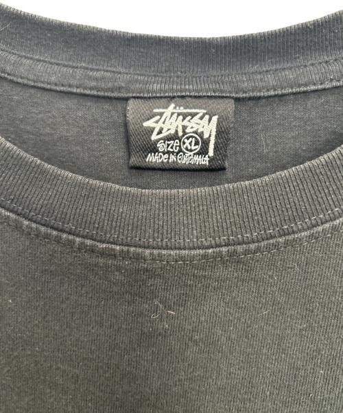 stussy（ステューシー）stussy (ステューシー) 半袖カットソー ブラック サイズ:XLの古着・服飾アイテム