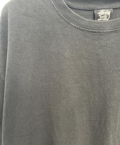 stussy（ステューシー）stussy (ステューシー) 半袖カットソー ブラック サイズ:XLの古着・服飾アイテム