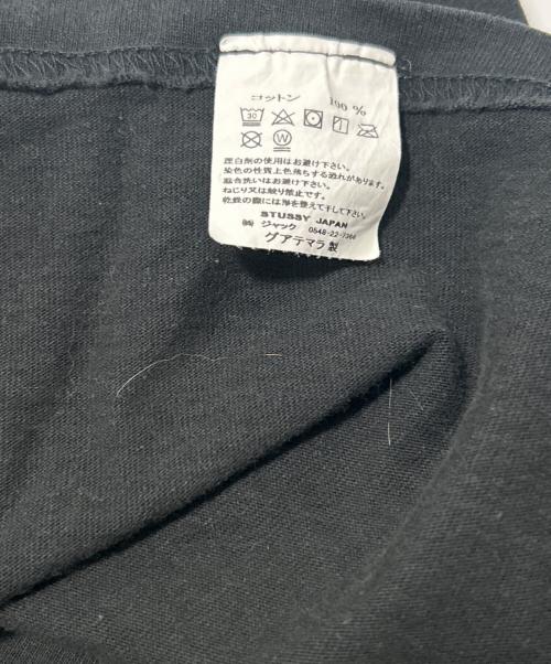 stussy（ステューシー）stussy (ステューシー) 半袖カットソー ブラック サイズ:XLの古着・服飾アイテム