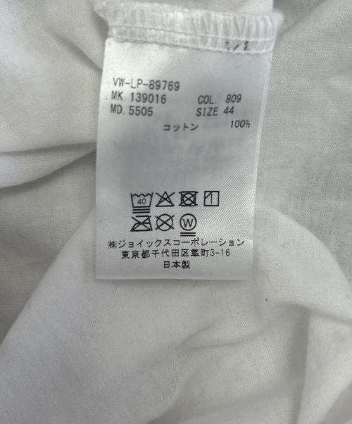 Vivienne Westwood（ヴィヴィアンウエストウッド）Vivienne Westwood (ヴィヴィアンウエストウッド) 長袖カットソー ホワイト サイズ:44の古着・服飾アイテム