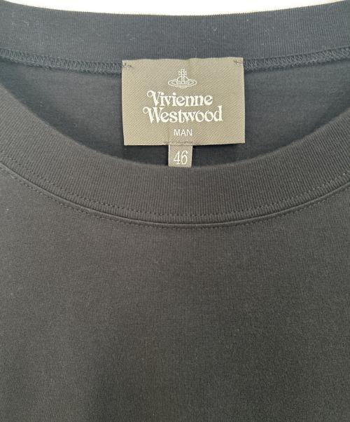 Vivienne Westwood（ヴィヴィアンウエストウッド）Vivienne Westwood (ヴィヴィアンウエストウッド) 長袖カットソー ブラック サイズ:46の古着・服飾アイテム