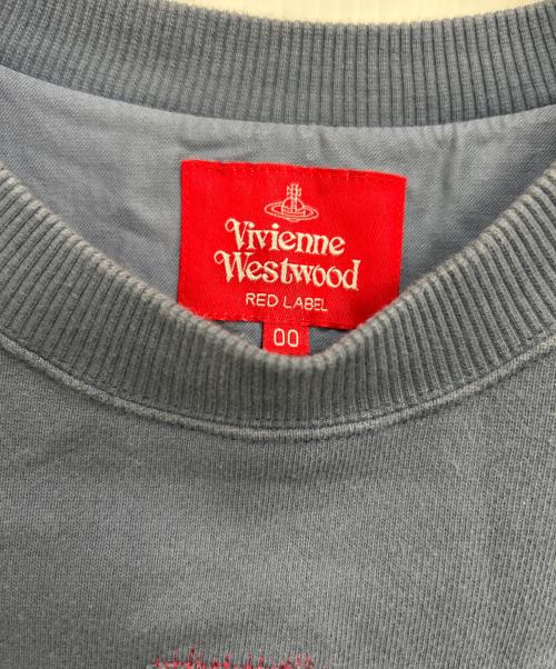 Vivienne Westwood RED LABEL（ヴィヴィアンウエストウッドレッドレーベル）Vivienne Westwood RED LABEL (ヴィヴィアンウエストウッドレッドレーベル) スウェット ブルー系 サイズ:00の古着・服飾アイテム