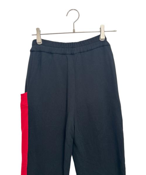 Vivienne Westwood（ヴィヴィアンウエストウッド）Vivienne Westwood (ヴィヴィアンウエストウッド) スウェットパンツ ブラック×レッド サイズ:00の古着・服飾アイテム