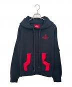 Vivienne Westwoodヴィヴィアンウエストウッド）の古着「パーカー」｜ブラック×レッド