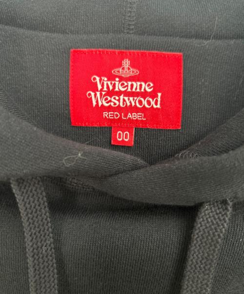 Vivienne Westwood（ヴィヴィアンウエストウッド）Vivienne Westwood (ヴィヴィアンウエストウッド) パーカー ブラック×レッド サイズ:00の古着・服飾アイテム