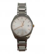 Calvin Kleinカルバンクライン）の古着「腕時計」｜ホワイト×ブロンズ