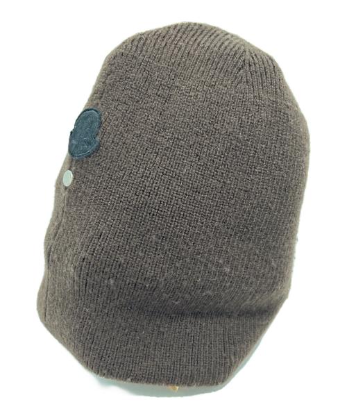 MONCLER（モンクレール）MONCLER (モンクレール) 1017 ALYX 9SM (テンセブンティーン アリクス ナインエスエム) ニット帽 ブラウンの古着・服飾アイテム