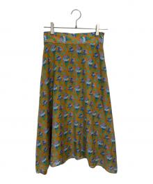 BLUE LABEL CRESTBRIDGE（ブルーレーベルクレストブリッジ）の古着「スカート」｜ブラウン