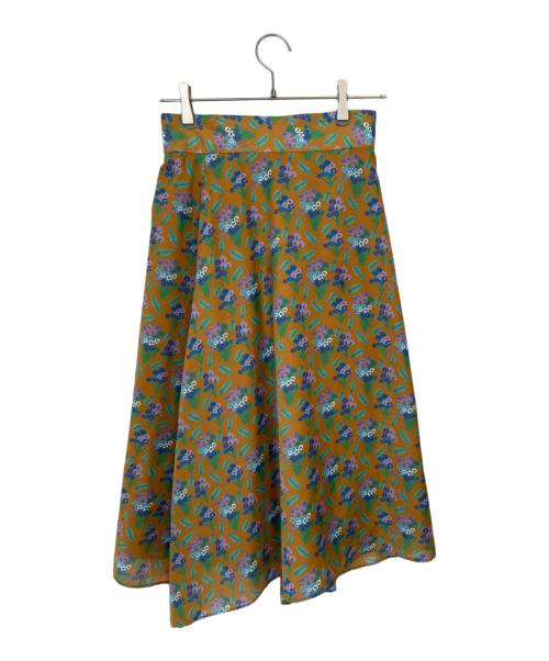 BLUE LABEL CRESTBRIDGE（ブルーレーベルクレストブリッジ）BLUE LABEL CRESTBRIDGE (ブルーレーベルクレストブリッジ) スカート ブラウン サイズ:38の古着・服飾アイテム