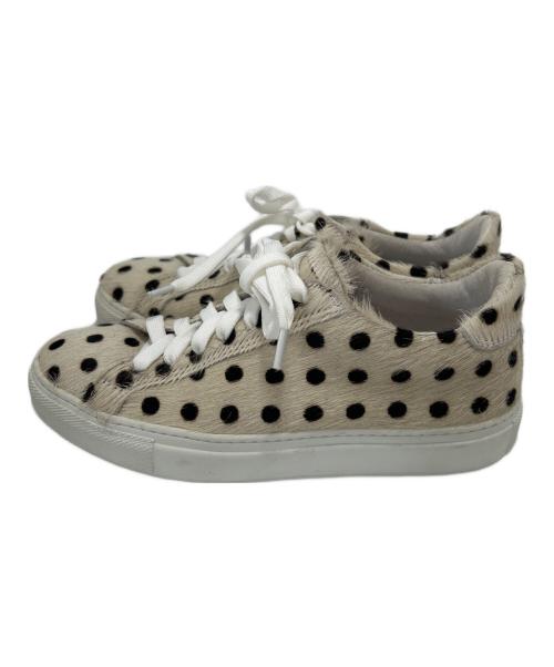 amb（エーエムビー）amb (エーエムビー) スニーカー ベージュ×ブラウン サイズ:36の古着・服飾アイテム