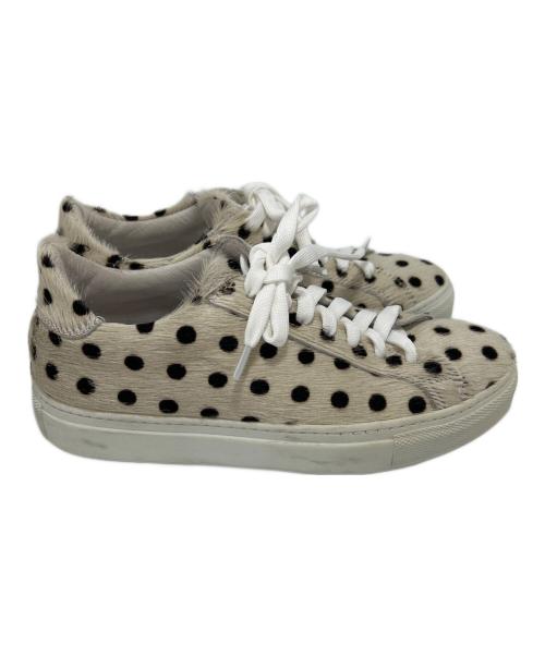 amb（エーエムビー）amb (エーエムビー) スニーカー ベージュ×ブラウン サイズ:36の古着・服飾アイテム