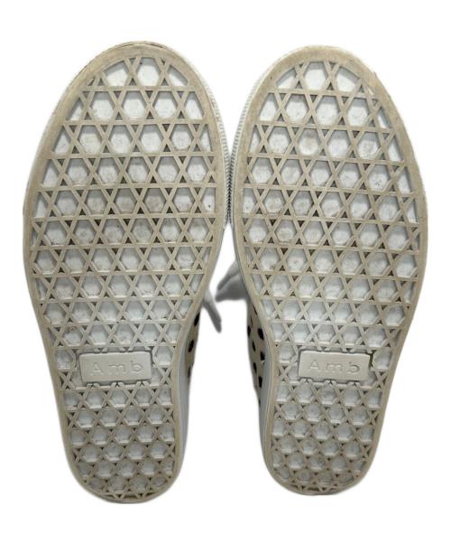 amb（エーエムビー）amb (エーエムビー) スニーカー ベージュ×ブラウン サイズ:36の古着・服飾アイテム