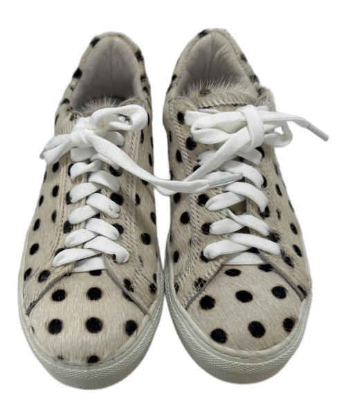 amb（エーエムビー）amb (エーエムビー) スニーカー ベージュ×ブラウン サイズ:36の古着・服飾アイテム