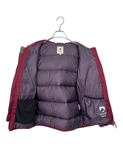 FOX FIRE（フォックスファイヤー）FOX FIRE (フォックスファイヤー) ダウンジャケット パープル サイズ:Lの古着・服飾アイテム