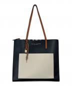 MARC JACOBSマークジェイコブズ）の古着「トートバッグ」｜ブラック×ブラウン