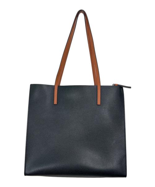 MARC JACOBS（マークジェイコブズ）MARC JACOBS (マークジェイコブズ) トートバッグ ブラック×ブラウンの古着・服飾アイテム