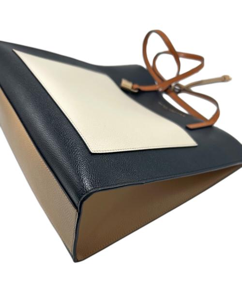 MARC JACOBS（マークジェイコブズ）MARC JACOBS (マークジェイコブズ) トートバッグ ブラック×ブラウンの古着・服飾アイテム