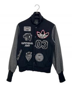 中古・古着通販】adidas (アディダス) スカジャン ブラック サイズ:L