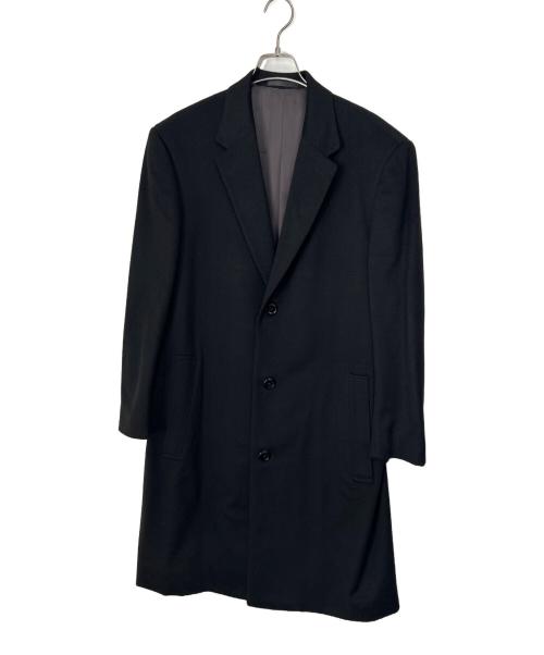 SARTORIA SESSANTUNO（サルトリア・ソリート）SARTORIA SESSANTUNO (サルトリア・ソリート) ZEGNA (ゼニア) カシミヤコート ブラック サイズ:52の古着・服飾アイテム
