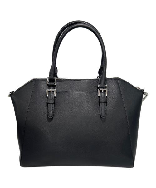 MICHAEL KORS（マイケル・コース）MICHAEL KORS (マイケル・コース) 2WAYショルダーバッグ ブラックの古着・服飾アイテム