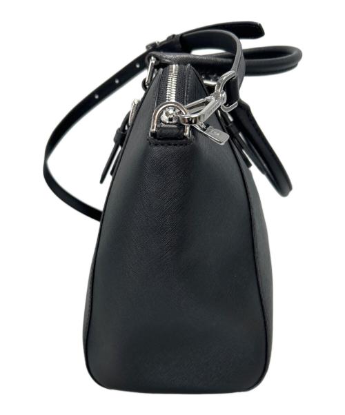 MICHAEL KORS（マイケル・コース）MICHAEL KORS (マイケル・コース) 2WAYショルダーバッグ ブラックの古着・服飾アイテム