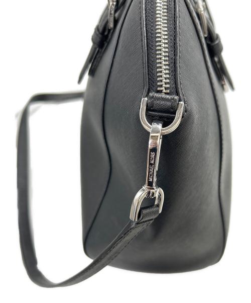 MICHAEL KORS（マイケル・コース）MICHAEL KORS (マイケル・コース) 2WAYショルダーバッグ ブラックの古着・服飾アイテム