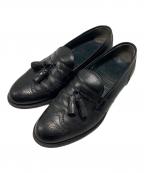 SCOTCH GRAINスコッチグレイン）の古着「タッセルローファー」｜ブラック