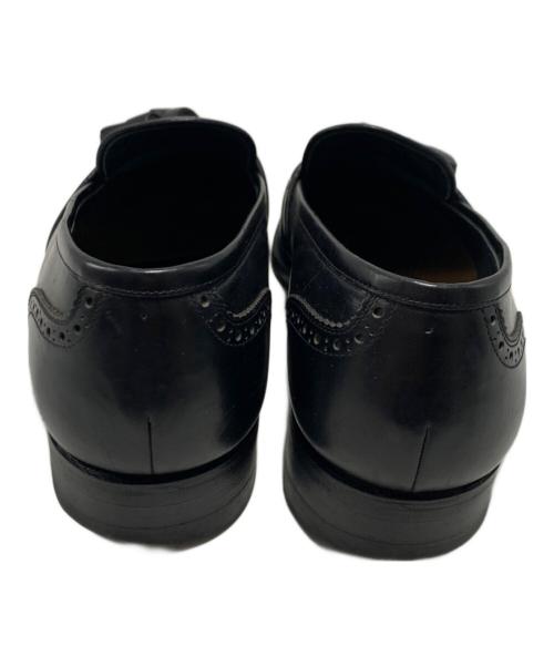 SCOTCH GRAIN（スコッチグレイン）SCOTCH GRAIN (スコッチグレイン) タッセルローファー ブラック サイズ:26の古着・服飾アイテム