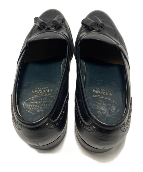 SCOTCH GRAIN（スコッチグレイン）SCOTCH GRAIN (スコッチグレイン) タッセルローファー ブラック サイズ:26の古着・服飾アイテム