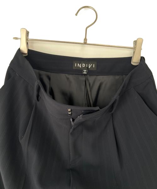 INDIVI（インディヴィ）INDIVI (インディヴィ) セットアップスーツ ネイビー サイズ:上38・下40の古着・服飾アイテム