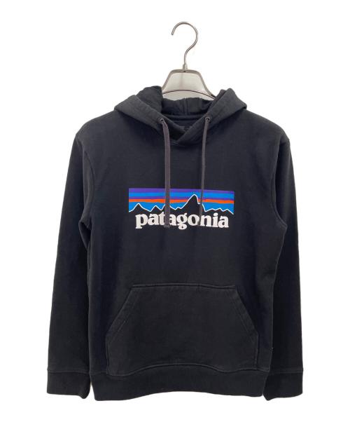 Patagonia（パタゴニア）Patagonia (パタゴニア) ロゴパーカー ブラック サイズ:XSの古着・服飾アイテム