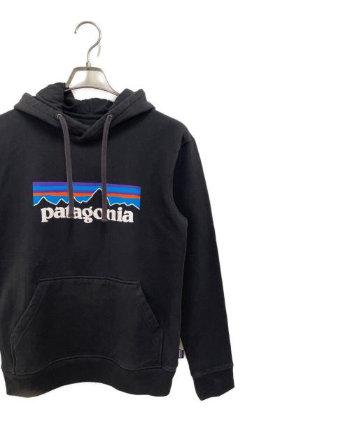Patagonia（パタゴニア）Patagonia (パタゴニア) ロゴパーカー ブラック サイズ:XSの古着・服飾アイテム