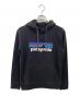 Patagonia（パタゴニア）の古着「ロゴパーカー」｜ブラック