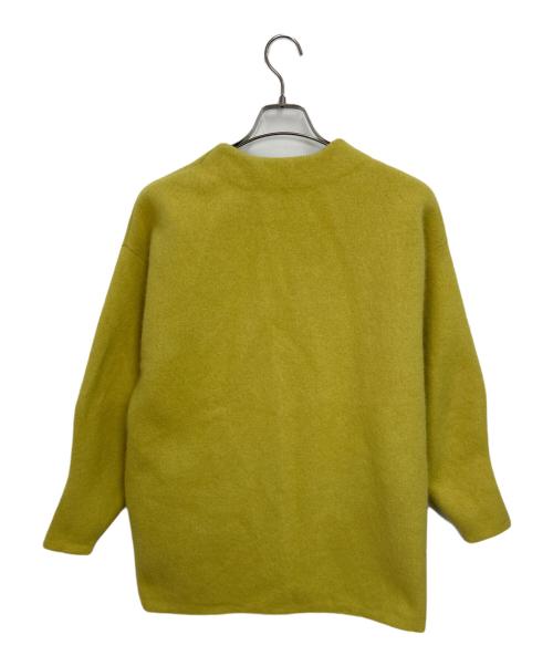 LAGUNA MOON（ラグナムーン）LAGUNA MOON (ラグナムーン) ニットジャケット イエロー サイズ:Fの古着・服飾アイテム