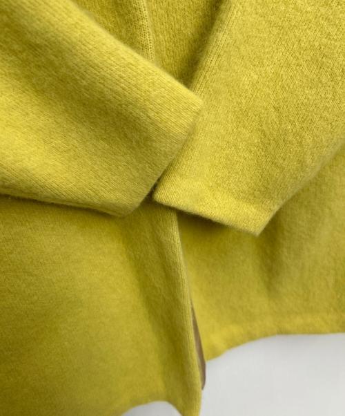 LAGUNA MOON（ラグナムーン）LAGUNA MOON (ラグナムーン) ニットジャケット イエロー サイズ:Fの古着・服飾アイテム