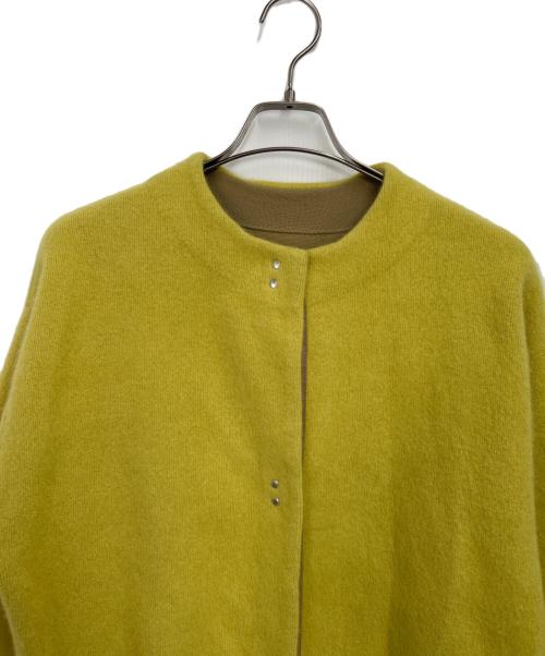 LAGUNA MOON（ラグナムーン）LAGUNA MOON (ラグナムーン) ニットジャケット イエロー サイズ:Fの古着・服飾アイテム