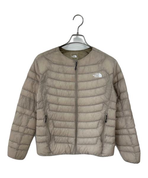 THE NORTH FACE（ザ ノース フェイス）THE NORTH FACE (ザ ノース フェイス) ダウンジャケット ベージュ サイズ:Lの古着・服飾アイテム