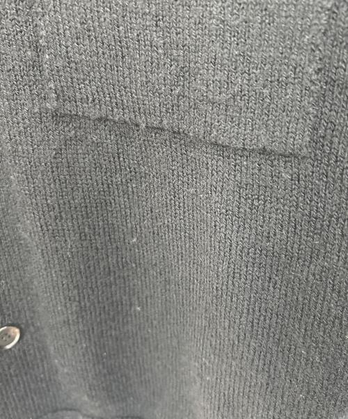 AURALEE（オーラリー）AURALEE (オーラリー) ニットジャケット ブラック サイズ:4の古着・服飾アイテム