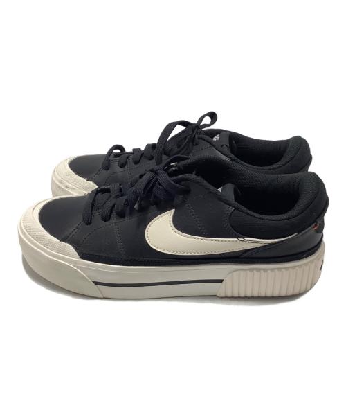 NIKE（ナイキ）NIKE (ナイキ) スニーカー ブラック×ホワイト サイズ:24.5cmの古着・服飾アイテム