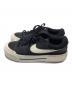 NIKE (ナイキ) スニーカー ブラック×ホワイト サイズ:24.5cm：4000円